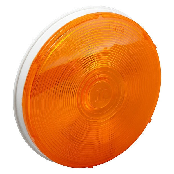 Stop/Tail/Turn Lamp, Yellow, Round