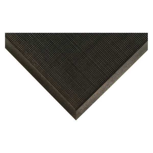 Entrance Mat, Black, 3 ft. W x 6 ft. L
