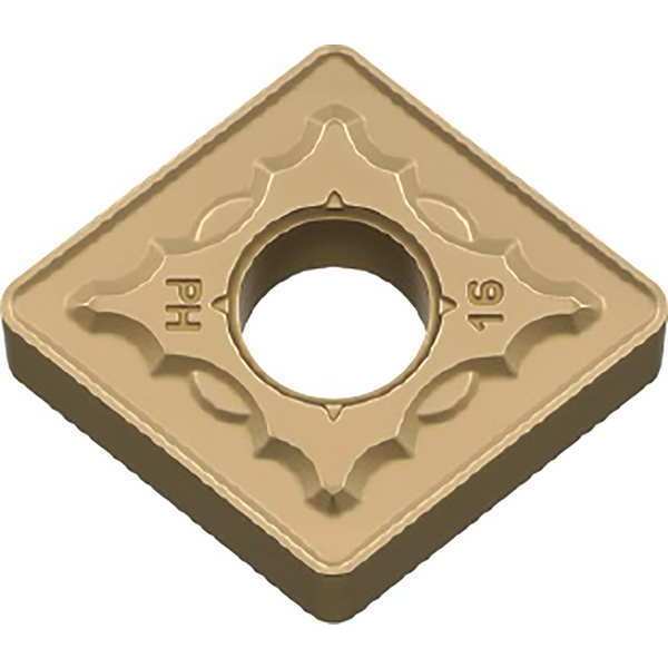 Diamond Turning Insert, Diamond, 3/4 in, CNMG, 80  Degrees, 1/32 in, Carbide