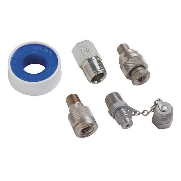 Test Fittings, 1/8 and 1/4 Adapter NPT