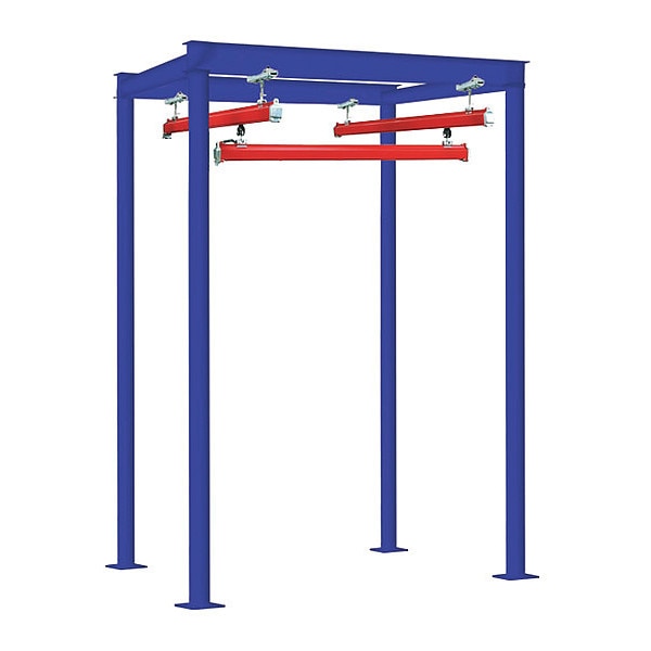 Vertical Post, Rail Span 19-43/64 ft.