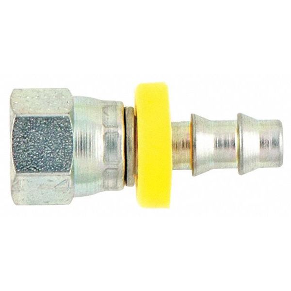 Hydraulic Hose Fitting, Brass, 9/16