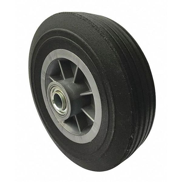 Solid Wheel, Ribbed, 8