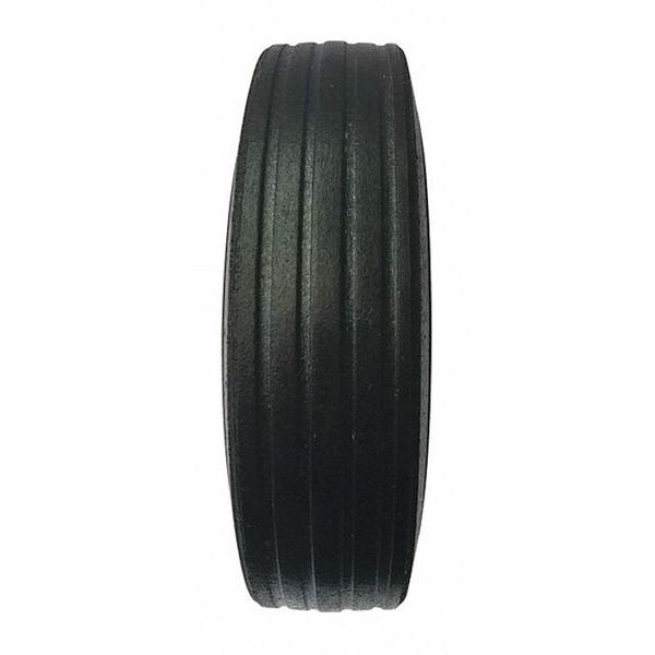 Solid Wheel, Ribbed, 8