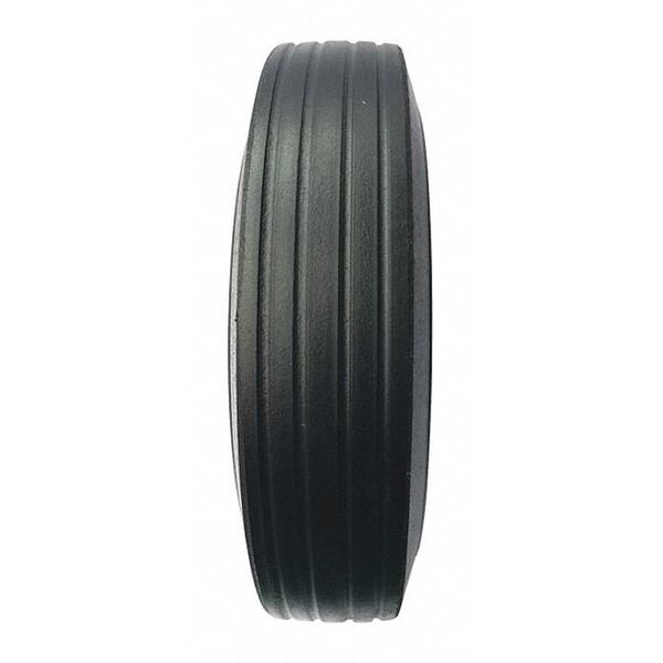 Solid Wheel, Ribbed, 10