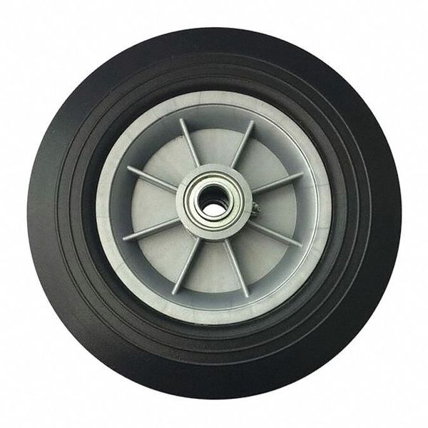 Solid Wheel, Ribbed, 3/4