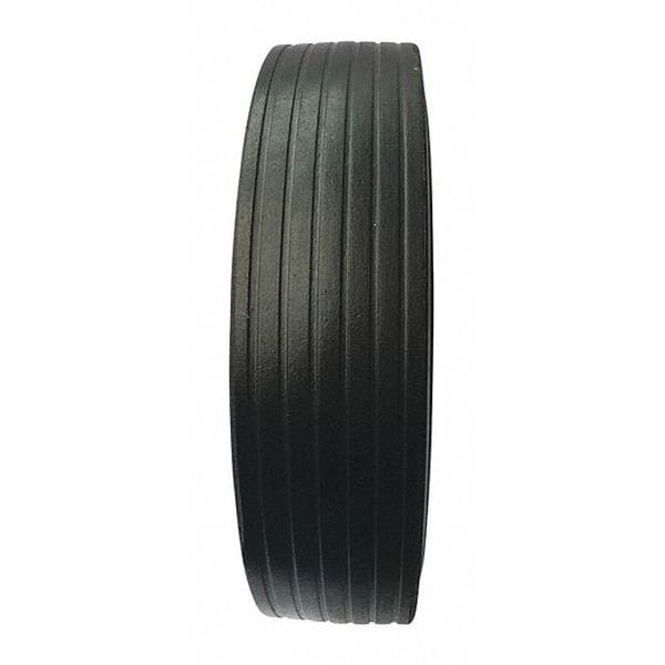 Solid Wheel, Ribbed, 550 lb. Load Rating