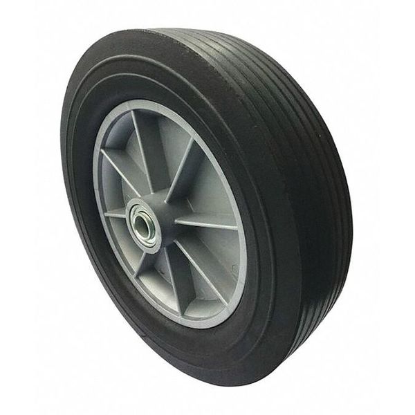 Solid Wheel, Ribbed, 12