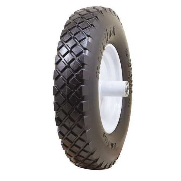 Solid Wheel, Knobby, 375 lb. Load Rating