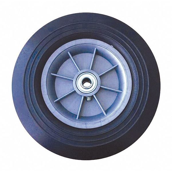 Solid Wheel, Ribbed, Offset Hub Type