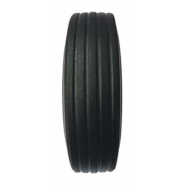Solid Wheel, Ribbed, 450 lb. Load Rating