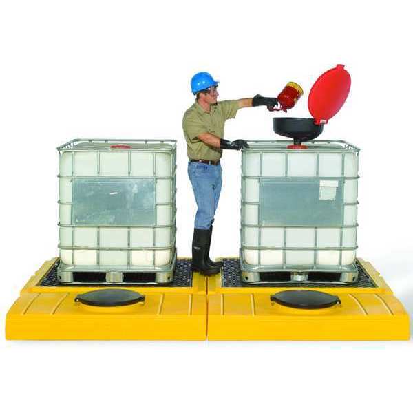 IBC Containment Unit, 280 gal Spill Capacity, Polyethylene