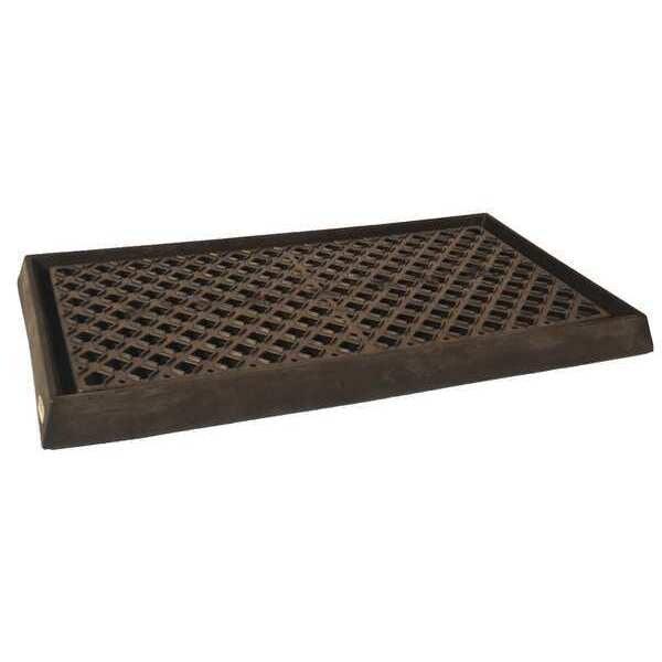 Spill Tray, Black, Spill Cap. 14 gal.
