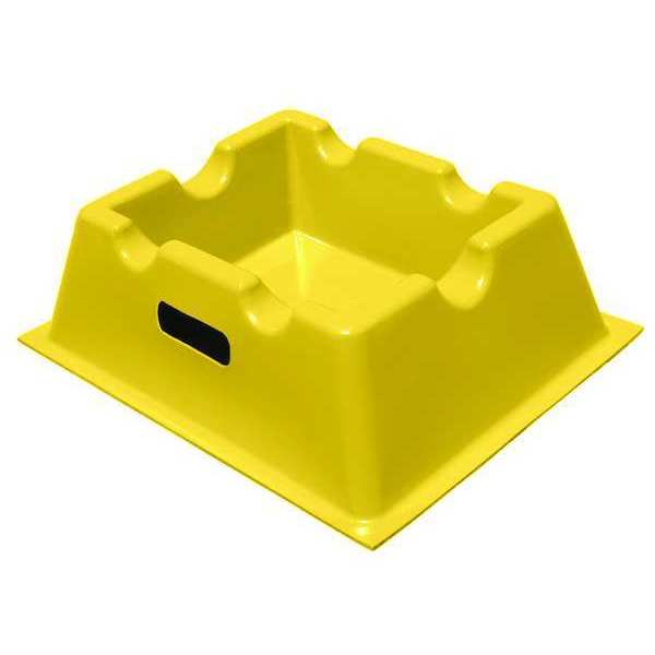 Line Pipe Spill Tray, 4 gal Spill Capacity, Polyethylene