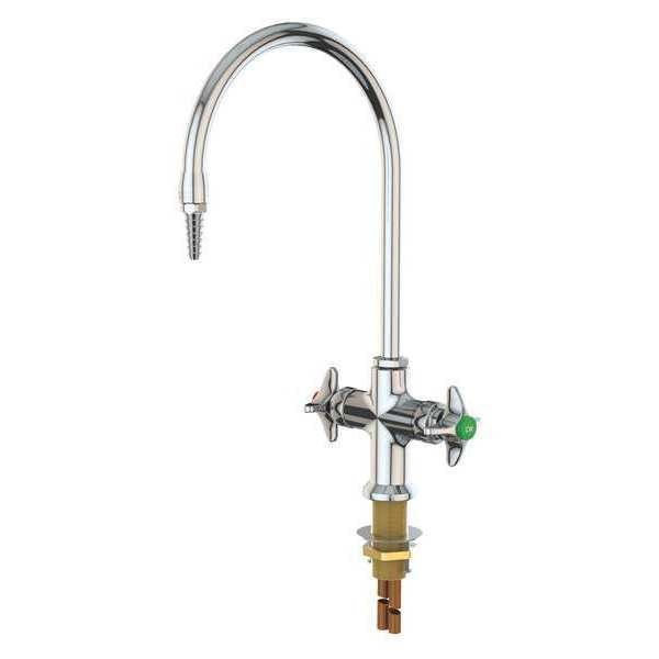 Gooseneck Laboratory Faucet, Brass Body
