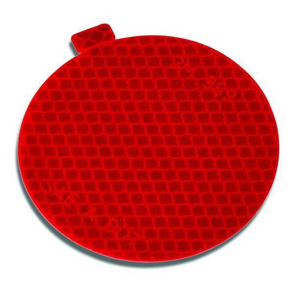 Reflective Tape, Polyester, 0.25 ft. L, PK2