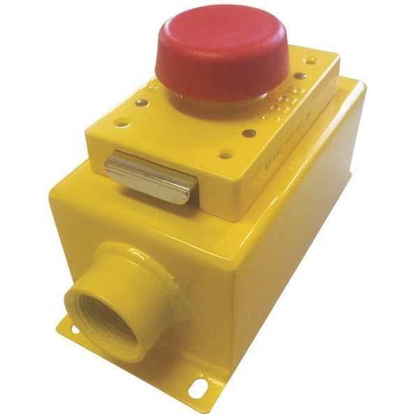 Non-Illuminated Push Button, 57 mm, 1NO/1NC, Red