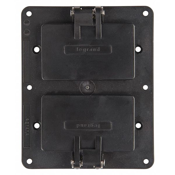 2 -Gang Horizontal or Vertical Weatherproof Cover, 4-17/64