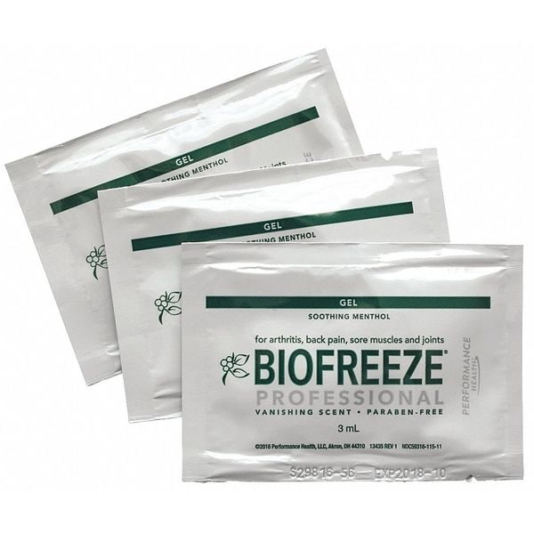 Biofreeze, Packet, 3.5ml, Pain Relief
