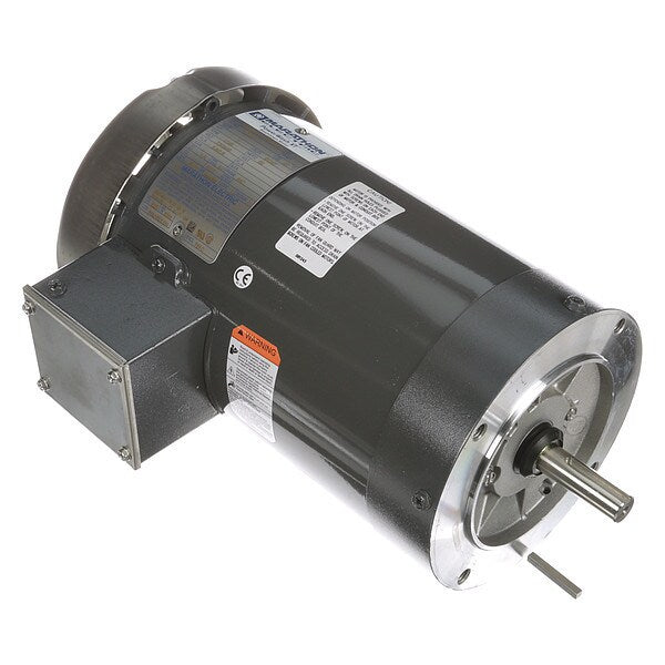 3-Phase General Purpose Motor, 2 HP, 56C Frame, 208-230/460V AC Voltage, 1,750 Nameplate RPM