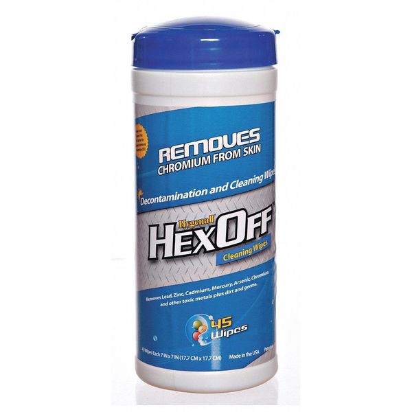 Heavy Metal Removing Wipes, Canister, PK12