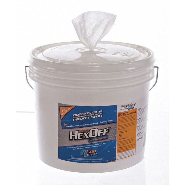 Heavy Metal Removing Wipes, Bucket, PK2