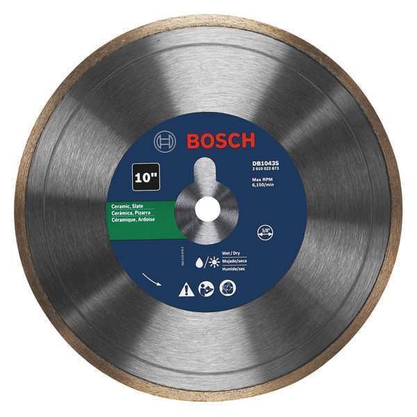 Diamond Blade, Wet Cutting, Continuous Rim