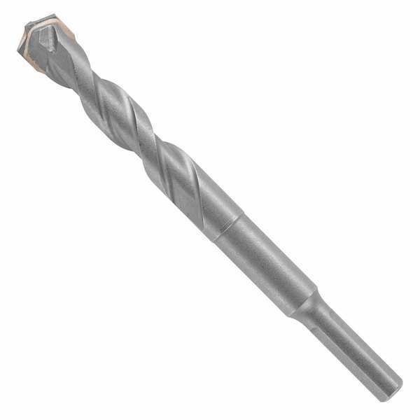 2-Cutter Hammer Drill Bit, Three-Flat Shank 5/8