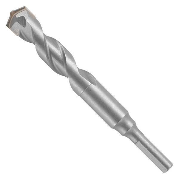 2-Cutter Hammer Drill Bit, Three-Flat Shank 3/4