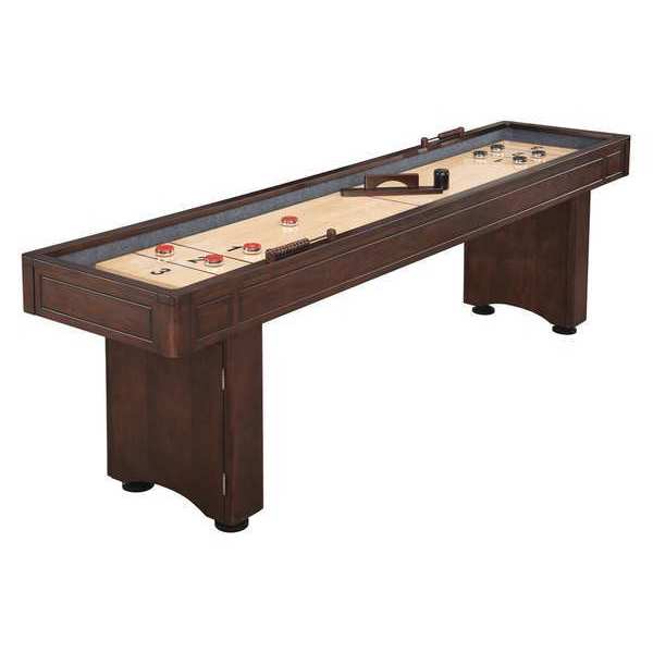 Shuffleboard Table, Polyurethane Finish