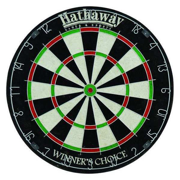 Dartboard, Black, Sisal Board Style