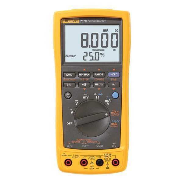 Digital Multimeter, 1,000 Max. AC Volts, 1,000 Max. DC Volts, 1 mA Max. AC Amps, 600 Max. DC Amps