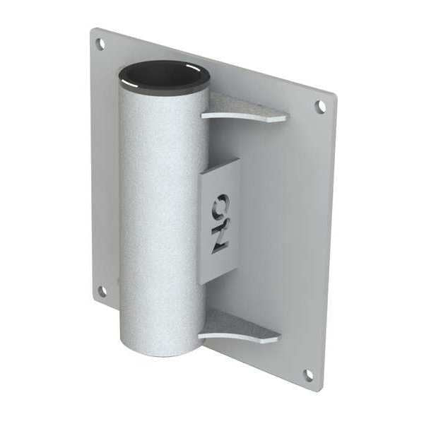 Wall Mount Base, 1,200 lb Capacity, Silver