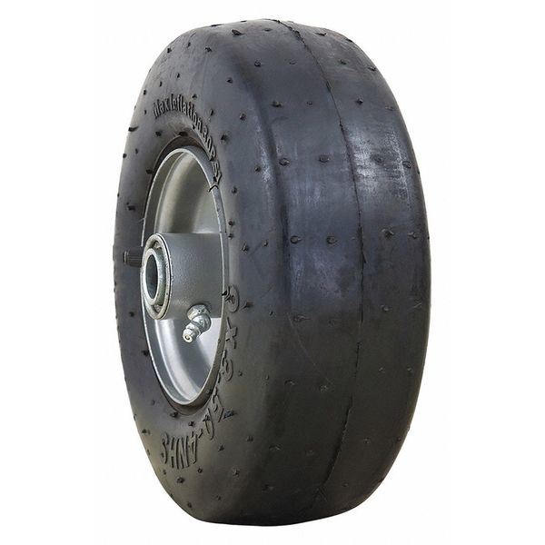 Lawn/Garden Tire, Rubber, Size 9x3.5-4