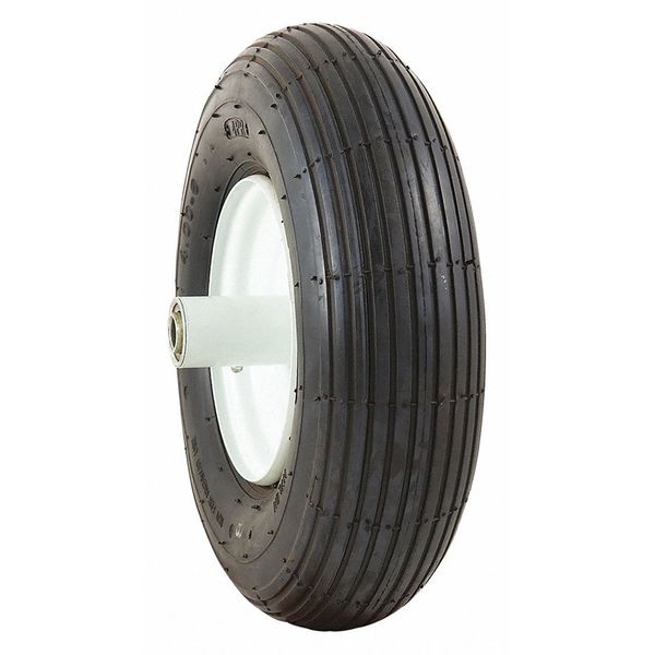 Lawn/Garden Tire, Rubber, Size 4.00-6