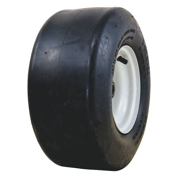 Lawn/Garden Tire, Rubber, Size 13x6.5-6