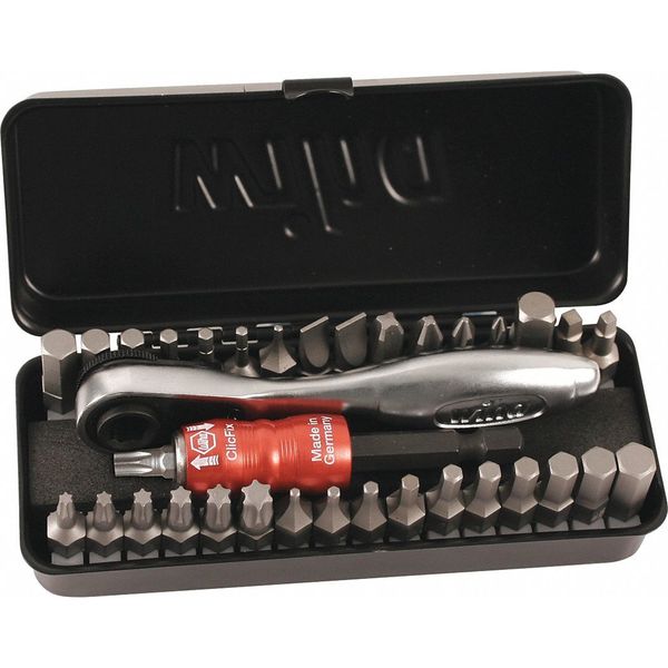Bit Set, Steel, 35 pcs.