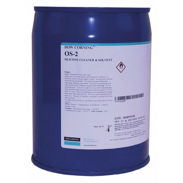 Sealant, 102.2 oz, Pail, Clear, Octamethyltrisiloxane Base