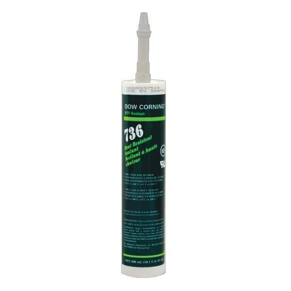 Multipurpose Heat Resident Sealant, 300 mL, Red, Temp Range -85 To 500 Degrees F