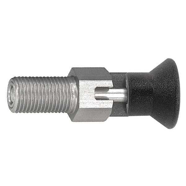 Indexing Plunger D1= M20X1, 5, D=10, Style C, Lockout Type wo Locknut, Stainless Steel Not Hardened