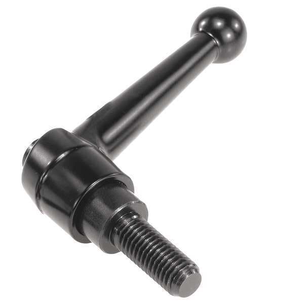 Adjustable Handle, Size: 4 1/2-13X90 Zinc, Black Satin, Comp: Steel