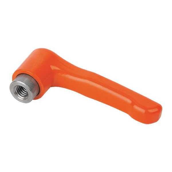 Adjustable Handle, Low Profile, Size: 2, M06 Zinc, Orange RAL 2004, Comp: Stainless Steel