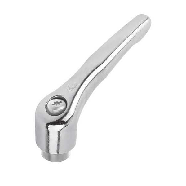 Adjustable Handle, Size: 5 M16, Zinc High-Gloss Chromed, Comp: Stainless Steel
