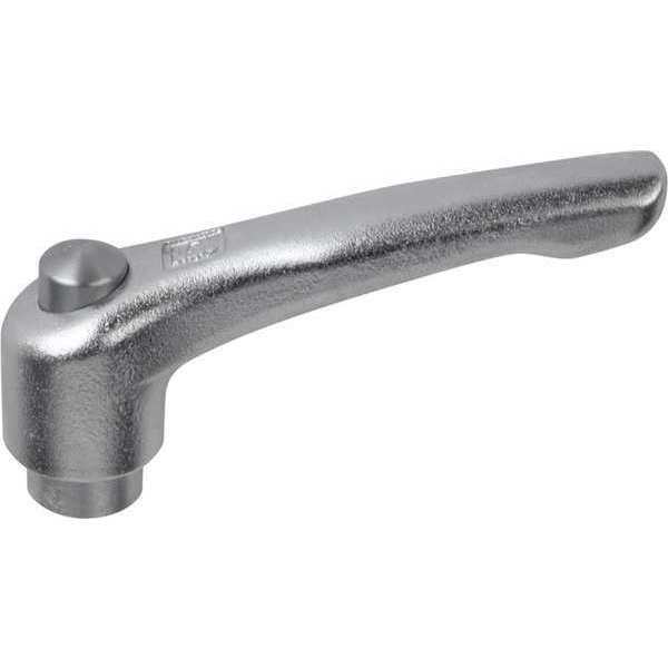 Adjustable Handle With Protective Cap, Size: 3 M08, Entirely Stainless Steel, Electropolished
