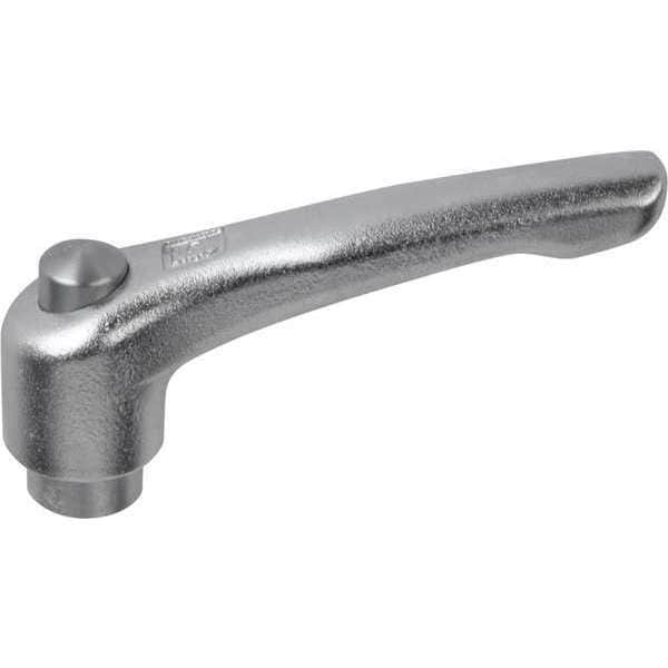 Adjustable Handle With Protective Cap, Size: 2 M06, Entirely Stainless Steel, Electropolished