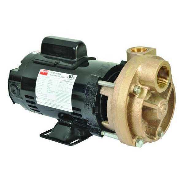 Turbine Pump, 3/4 HP, 115 to 230V, 3450 rp