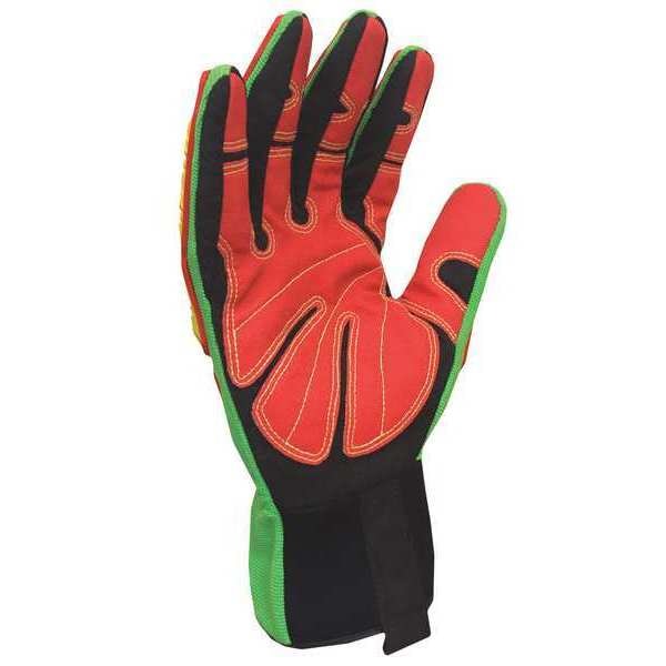 Impact Gloves, Size M, Yellow, PR