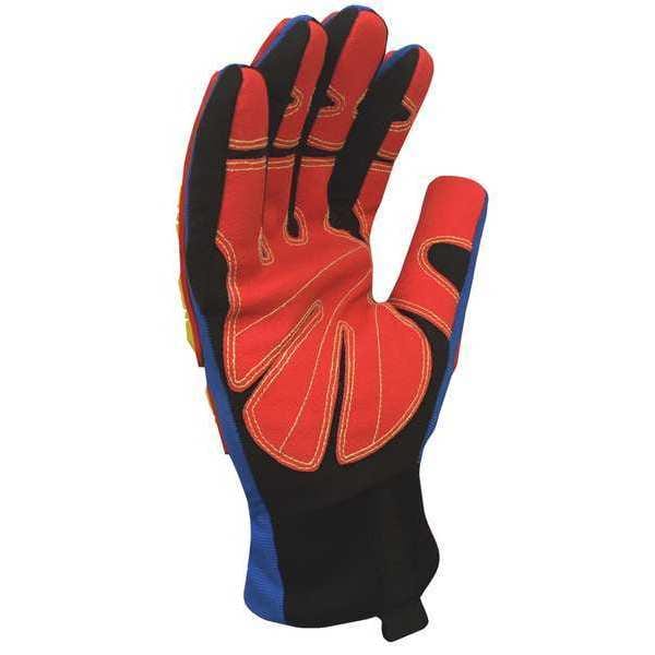 Impact Gloves, Size M, Blue, PR