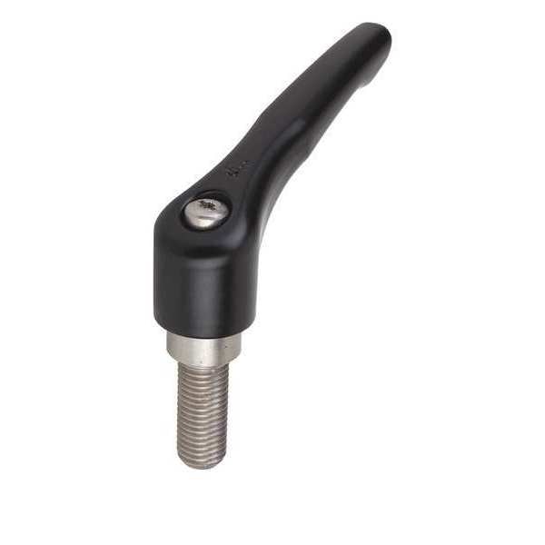 Adjustable Handle, Size: 1 M05X20, Zinc Black Satin, Comp: Stainless Steel