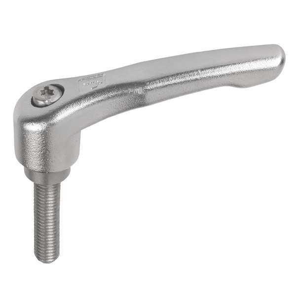 Adjustable Handle, Size: 5 M16X50, Entirely Stainless Steel, Electropolished